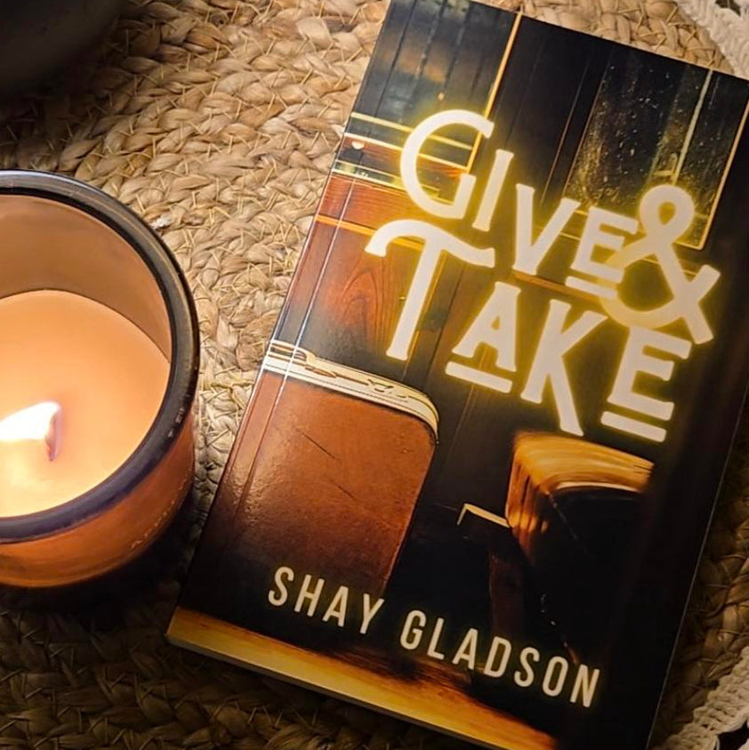 Book titled 'Give & Take' by Shay Gladson